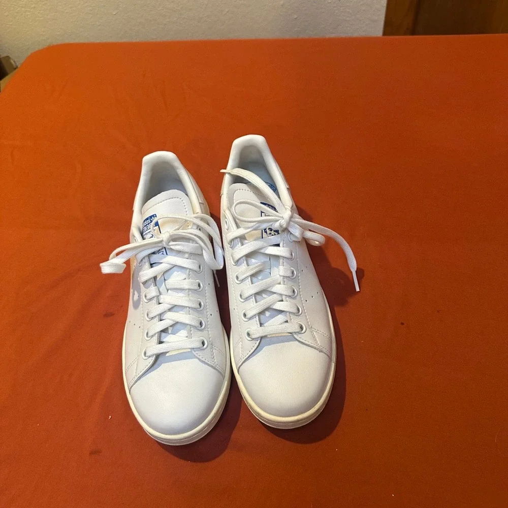 Adidas Stan Smith White‎ Leather Sneakers Women's Size 7.5